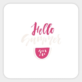 hello summer Sticker